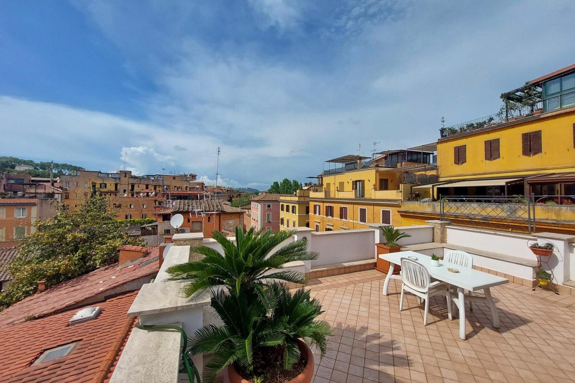 Homestay Magic Trastevere On Roof Terrace *