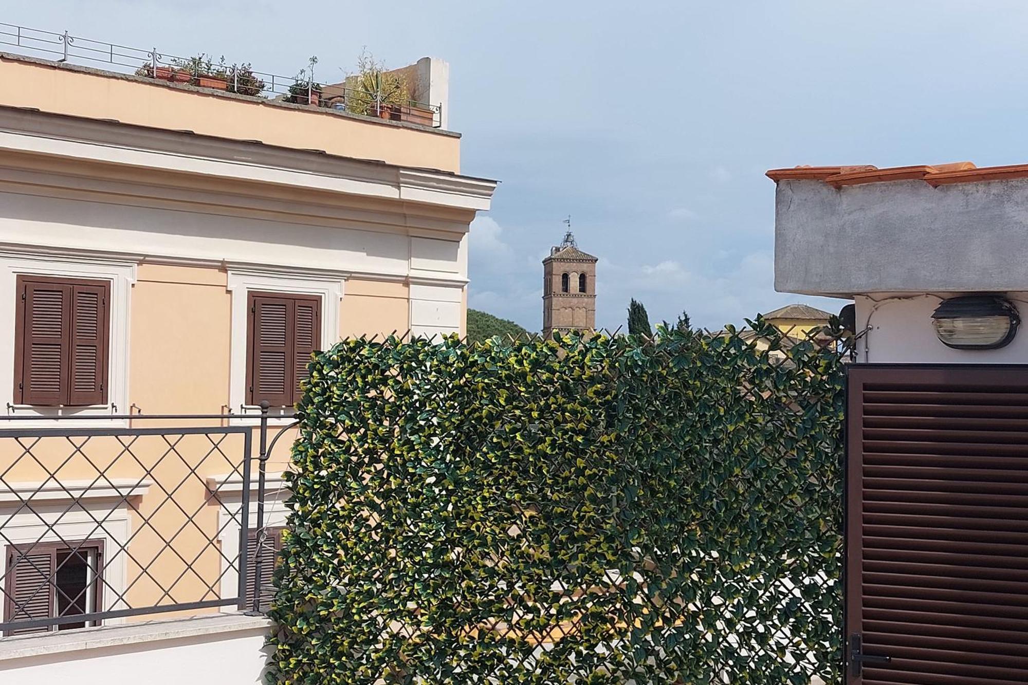Magic Trastevere On Roof Terrace Rome