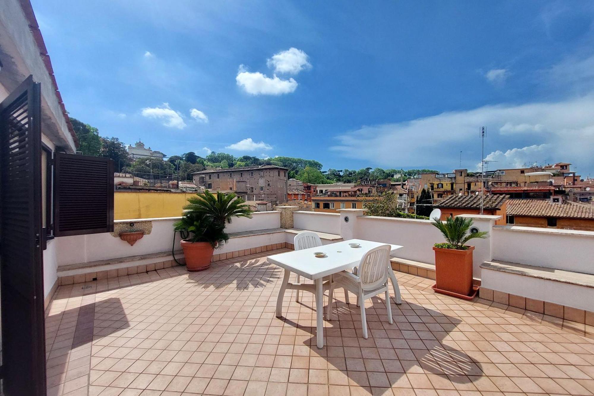 Magic Trastevere On Roof Terrace Homestay *