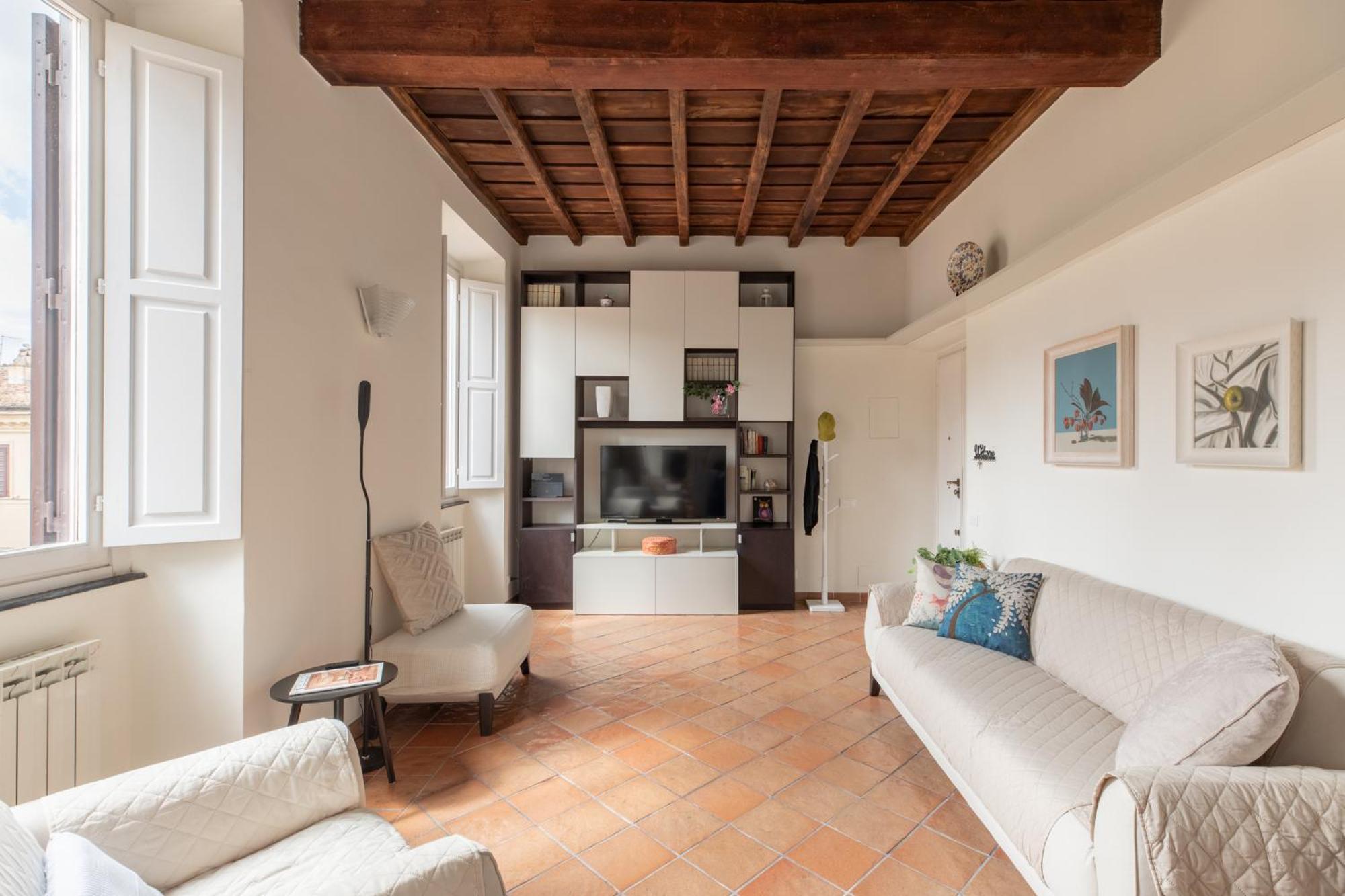 Iflat Trevi Charm, Elegant & Comfy Escape *