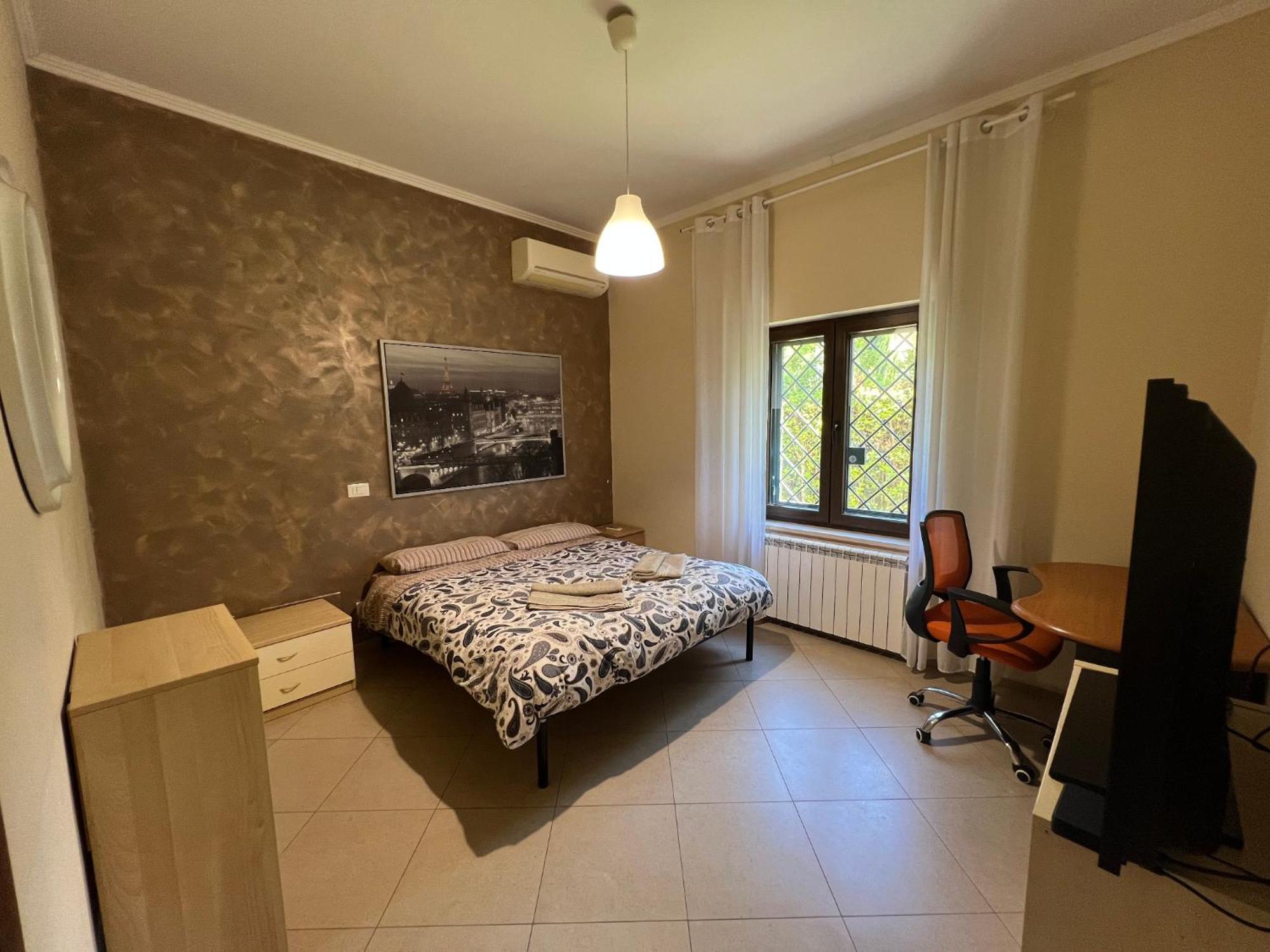 Appartamento -5 Min From Bus Stop-free Parking Roma