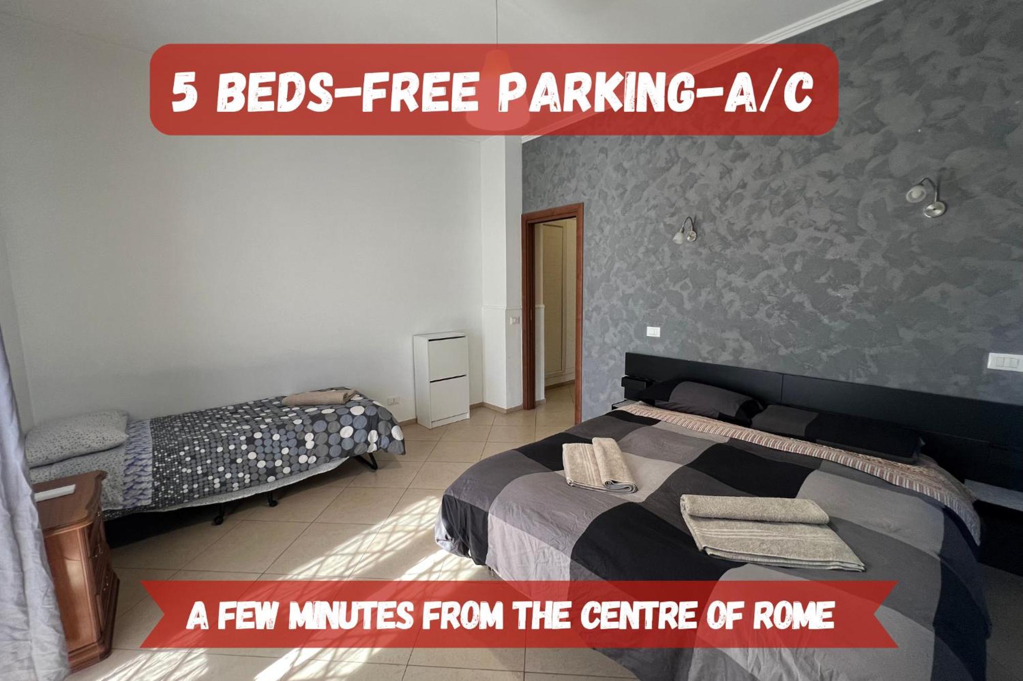 -5 Min From Bus Stop-free Parking Appartamento *