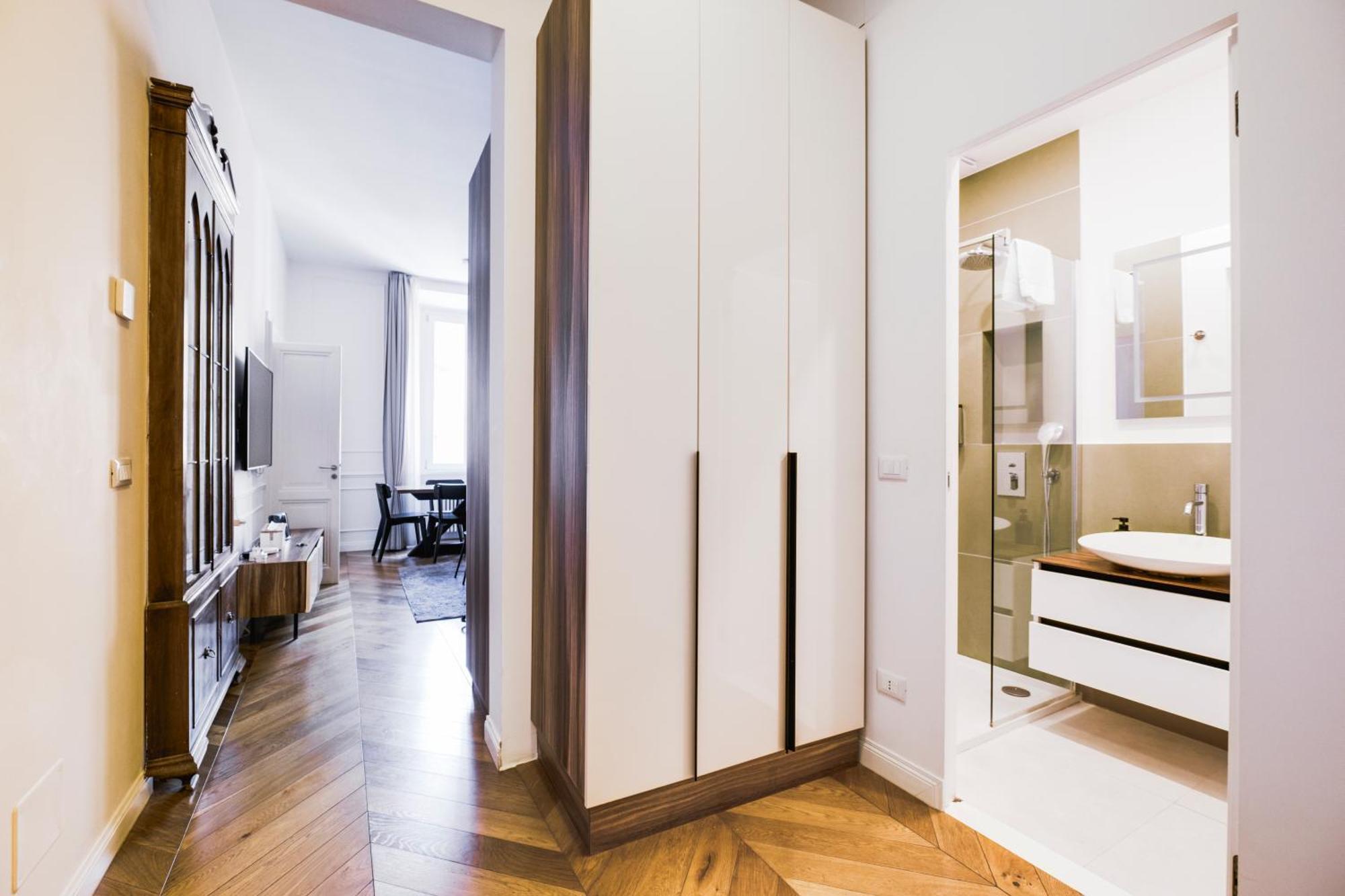 Stylish 1br, 2bath Castel Sant'angelo 6a Apartment *