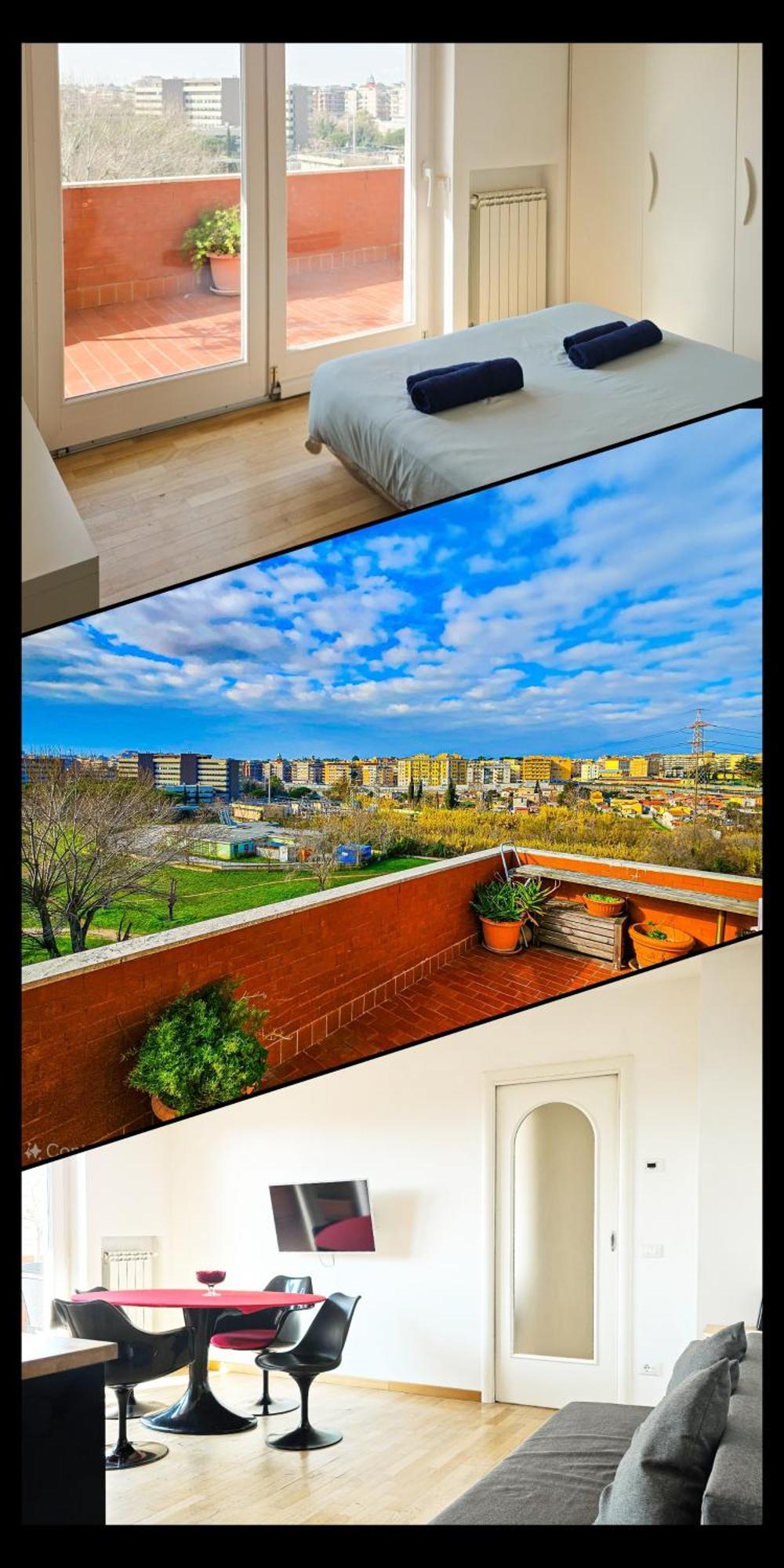 Apartment Sunset Terrace Attic Rome