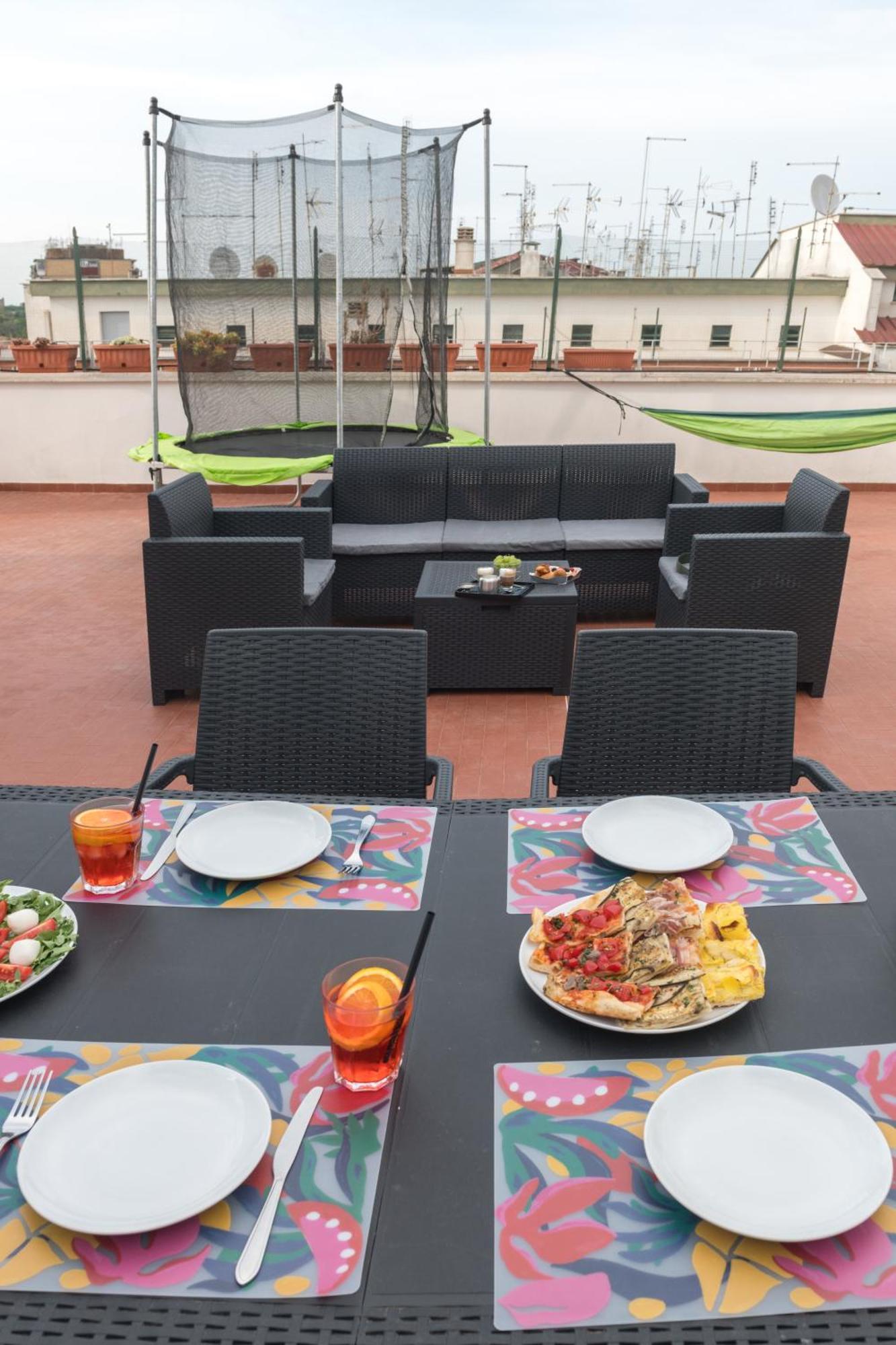 Stazione Tiburtina Superattico Con Terrazza Apartment