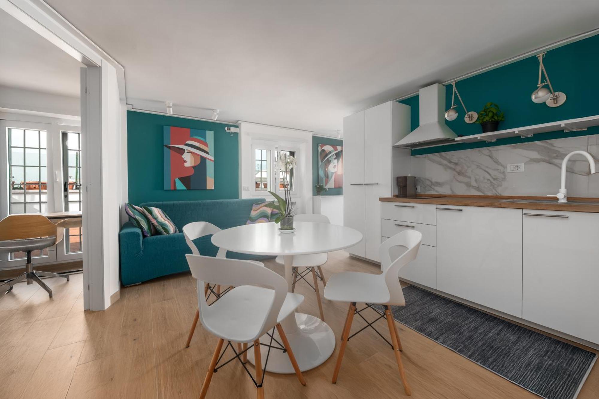 Apartment Stazione Tiburtina Superattico Con Terrazza Rome