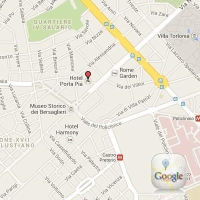 Porta Pia 3* Rome