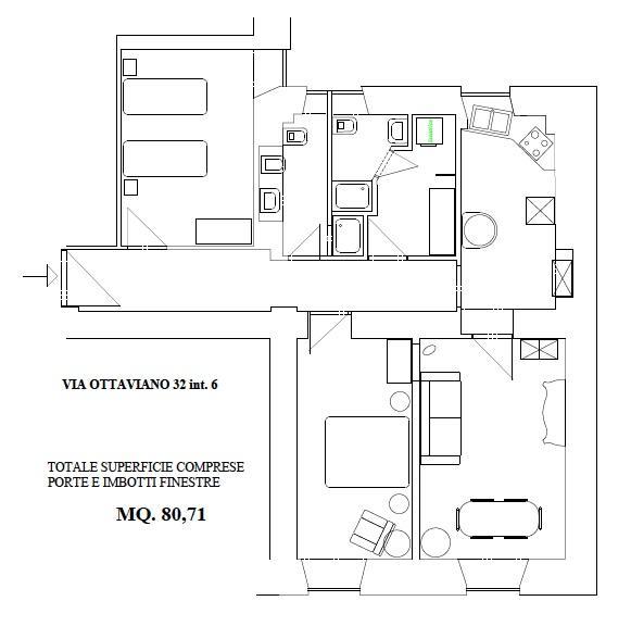 Domus Ottavia In Apartment Rome