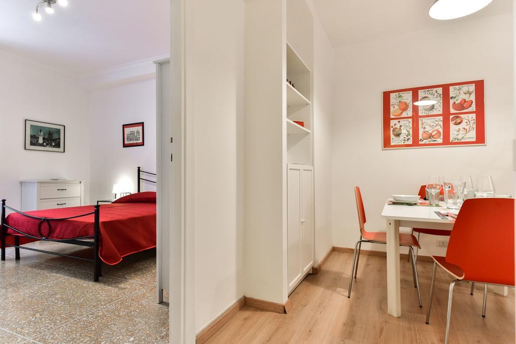 Red & White Vatican Apartment Rome