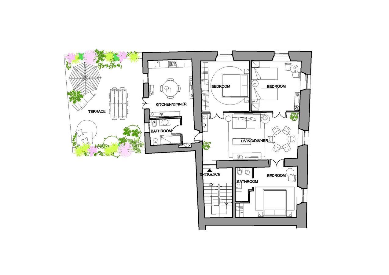 Mami's Trastevere With Private Terrace Apartment *