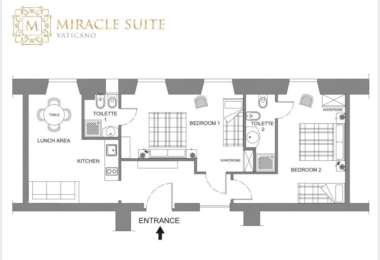 Appartamento Vatican Miracle