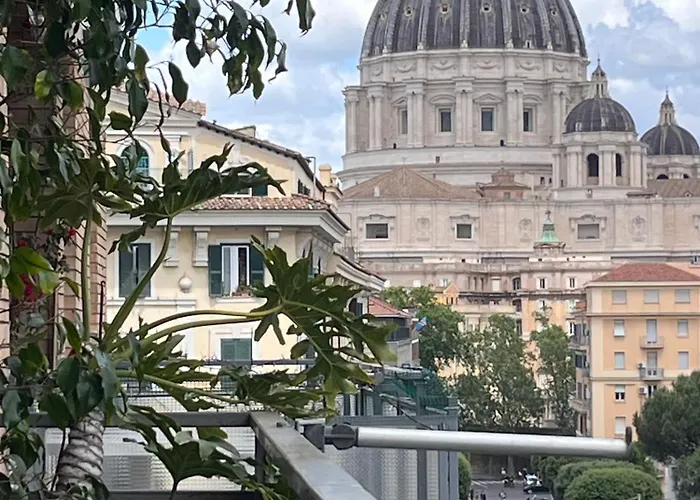 Roma San Pietro - Elegante Appartamento Con Vista