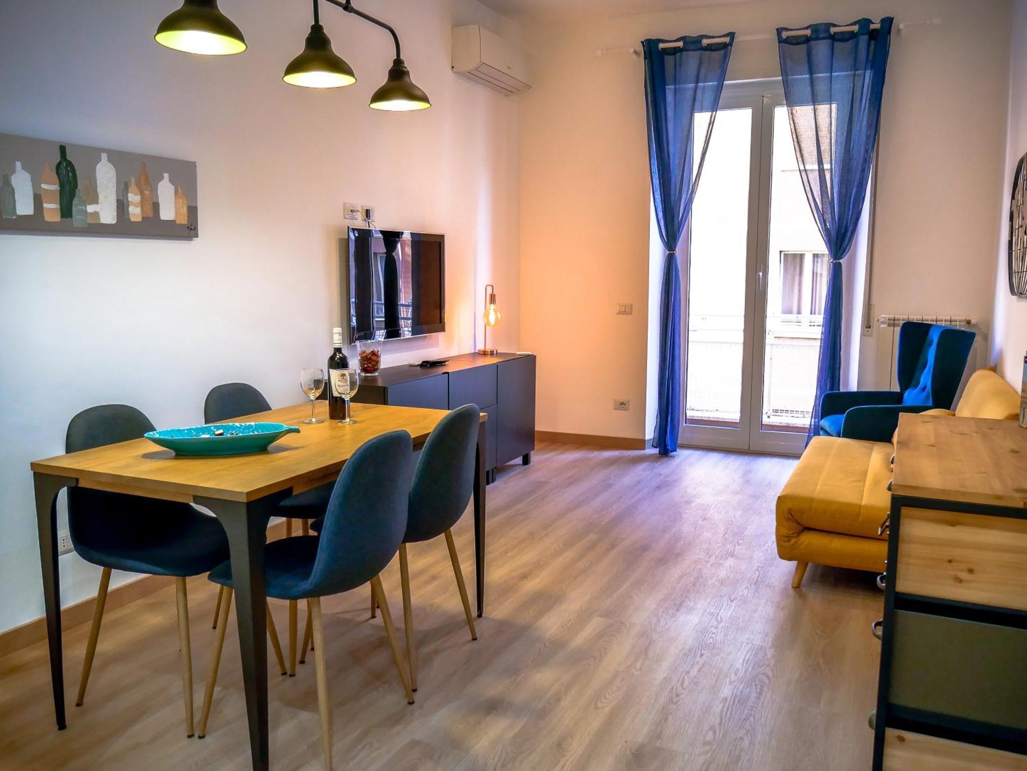 Chic Modern 2-bedroom Near Metro Rome