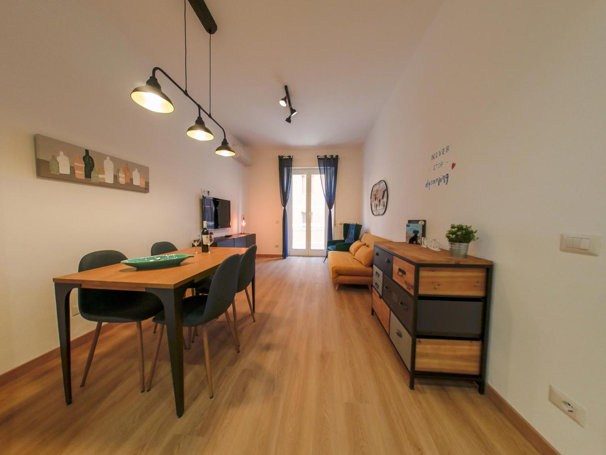 Apartment Chic Modern 2-bedroom Near Metro