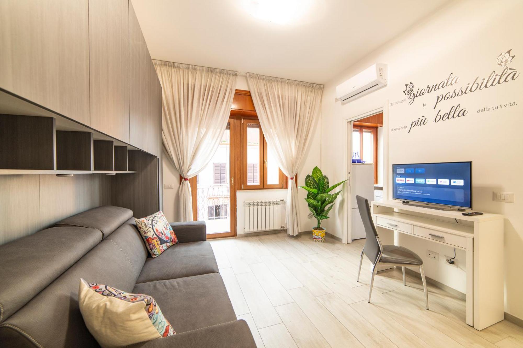 Apartment Smart - Trilocale Con Parcheggio Privato Rome