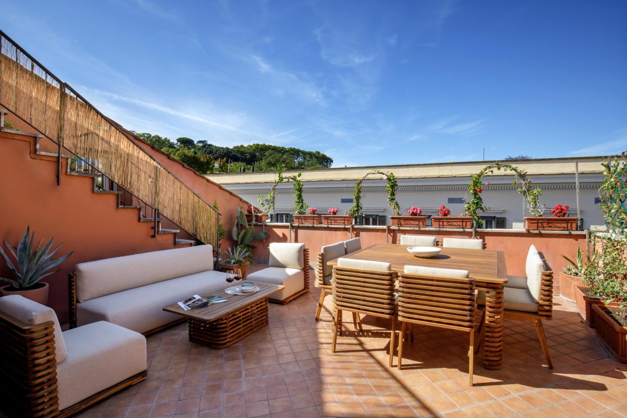 Tiberim Lux Penthouse- City View Rome