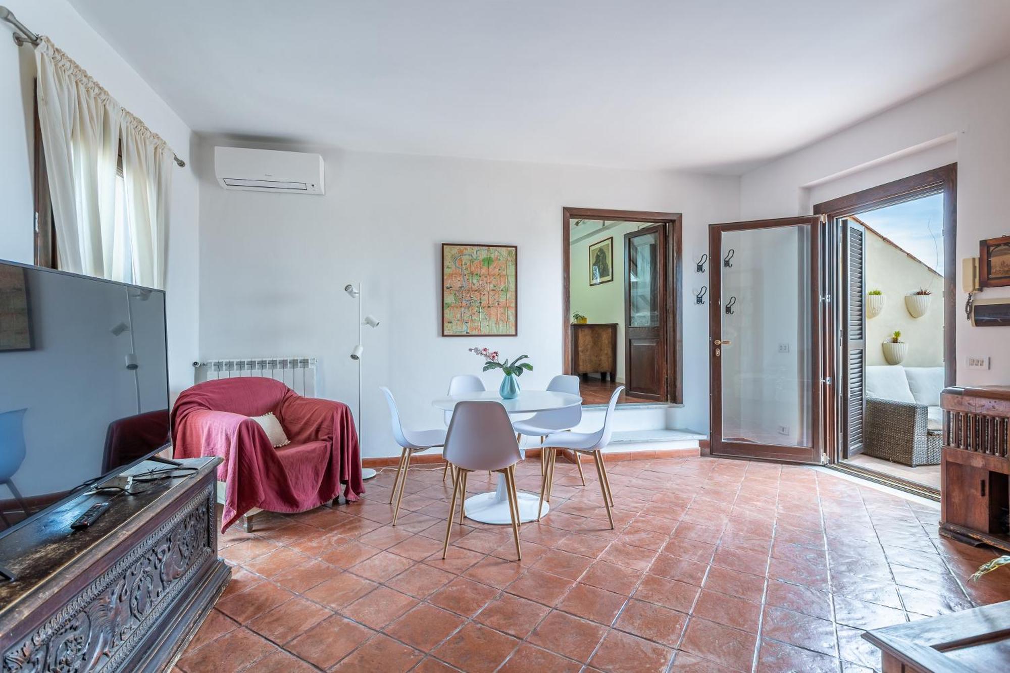 Iflat Pantheon & La Dolce Skyline Penthouse Apartment Rome