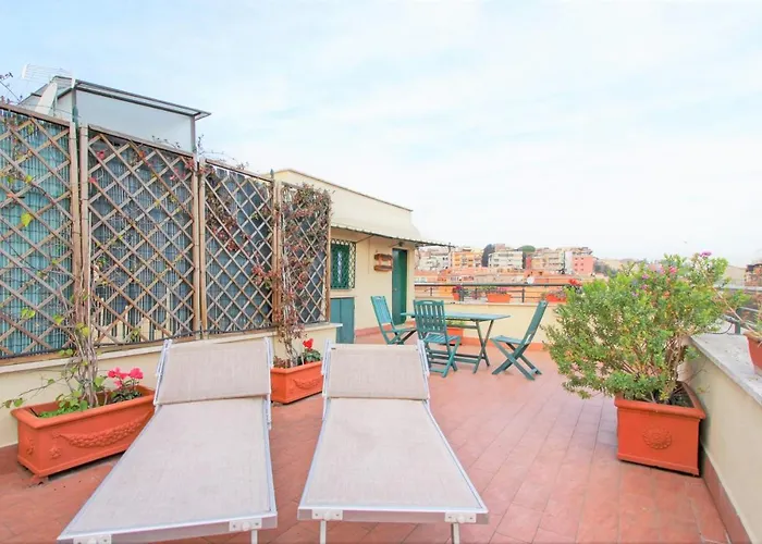 In The Clouds Over Trastevere, Penthouse Studio
