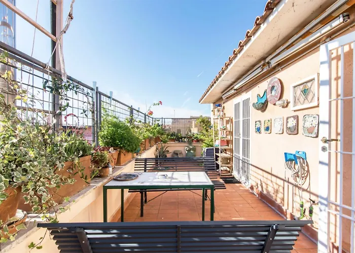 Rosa\'S Terrace Roma Panoramic Penthouse