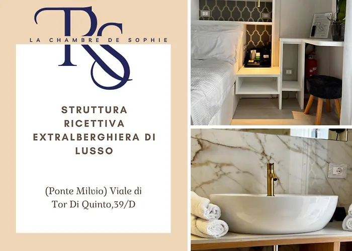 Ponte Milvio Suite & Parking- La Chambre De Sophie