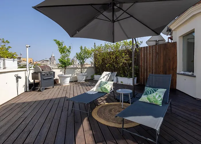 Maria Luxury Apartment With City View Terrace