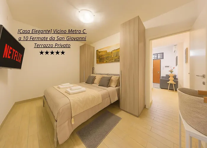 Casa Elegante Vicino Metro C 10 Fermate Da San Giovanni