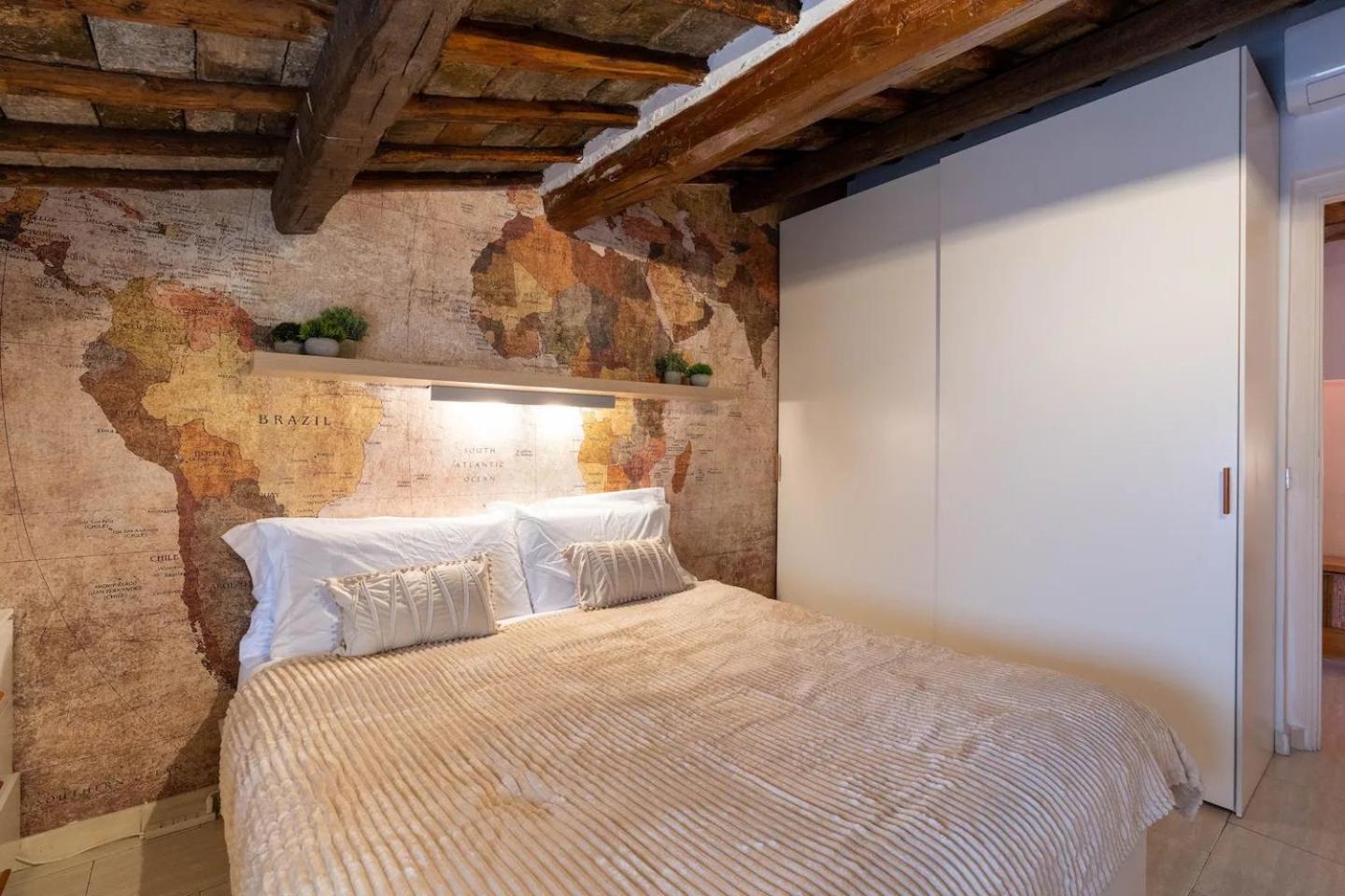 Apartment 15 Min From Piazza Venezia Skyline Sanctuary In Trastevere Rome
