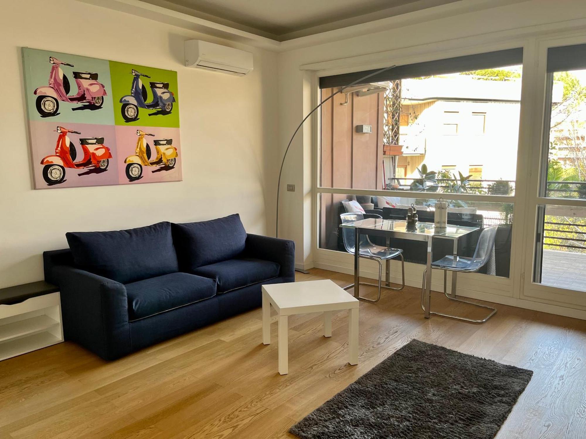 Moderno Bilocale Con Terrazzo * Rome