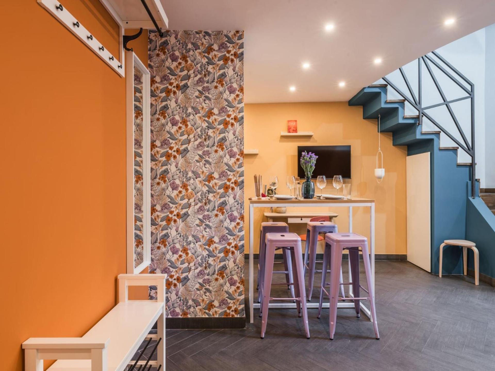 The Rent - Colorful Loft In Trastevere Area * Rome
