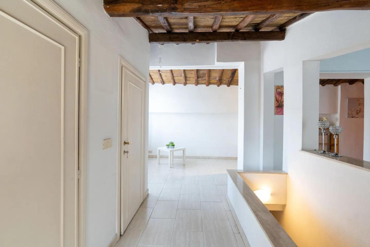 Apartment 15 Min From Piazza Venezia Skyline Sanctuary In Trastevere *