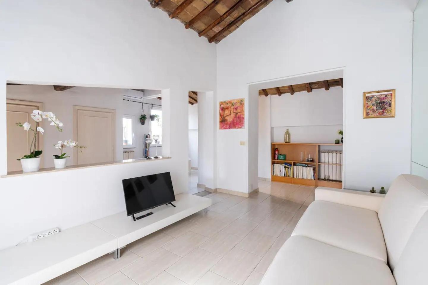 15 Min From Piazza Venezia Skyline Sanctuary In Trastevere * Rome