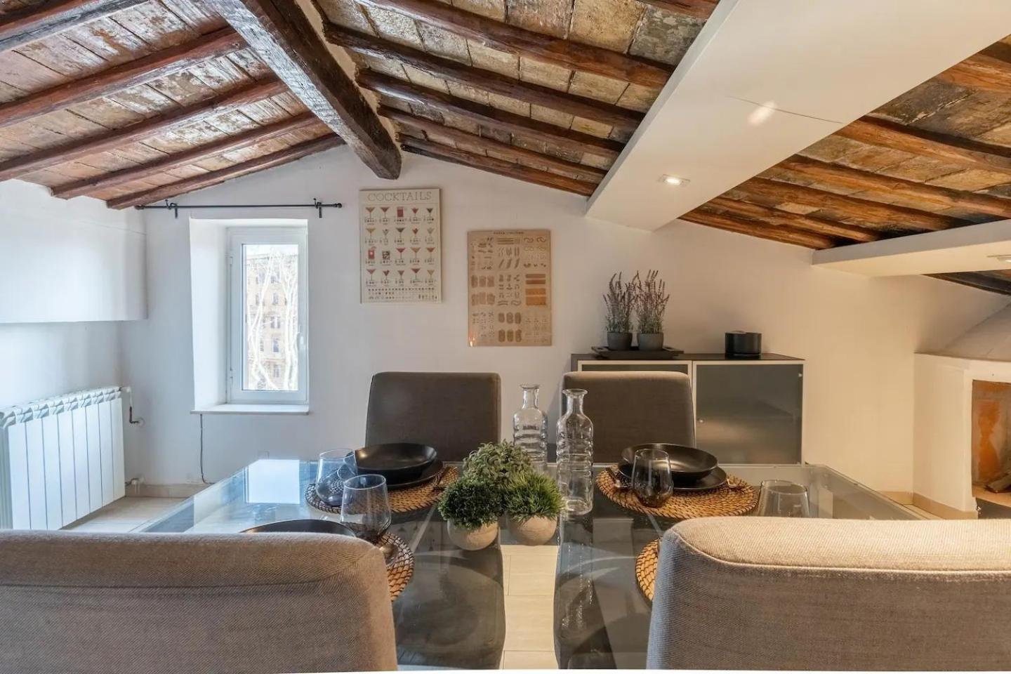 Apartment 15 Min From Piazza Venezia Skyline Sanctuary In Trastevere