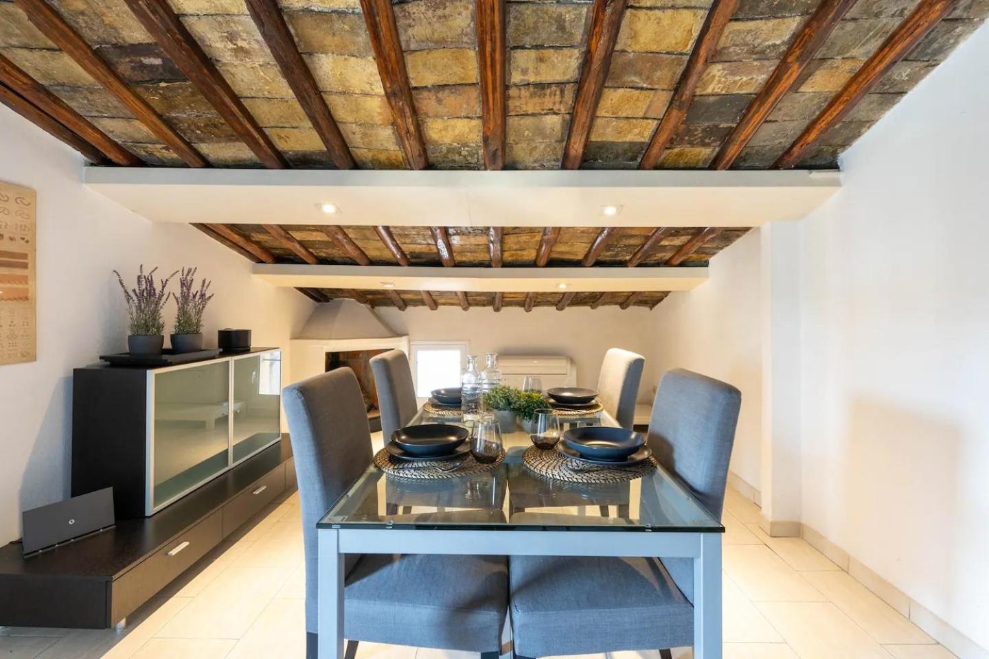Apartment 15 Min From Piazza Venezia Skyline Sanctuary In Trastevere Rome
