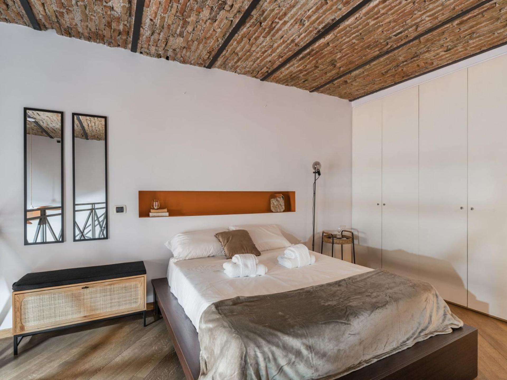 Apartment The Rent - Colorful Loft In Trastevere Area