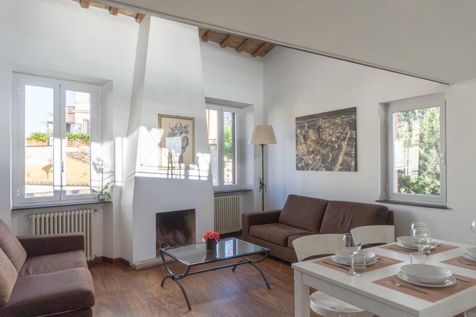 Lusso E Panorama Senza Paragoni, Loft Trastevere *