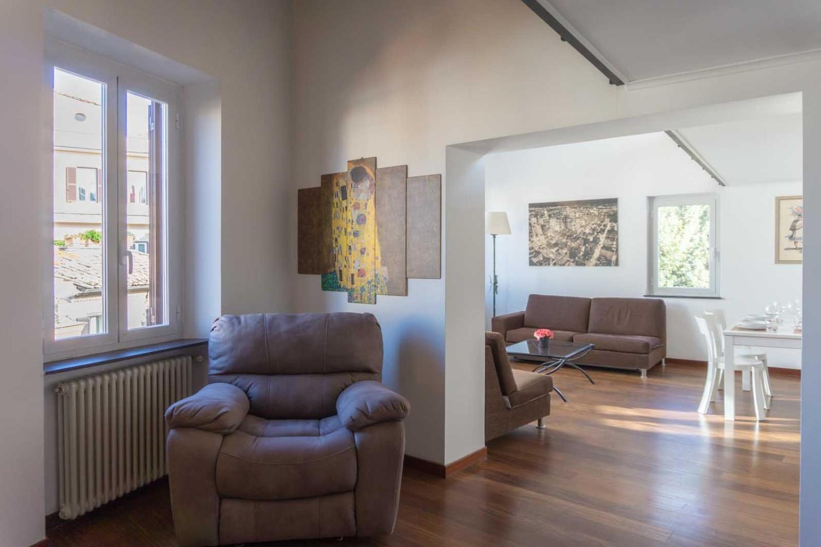 Appartamento Lusso E Panorama Senza Paragoni, Loft Trastevere Roma