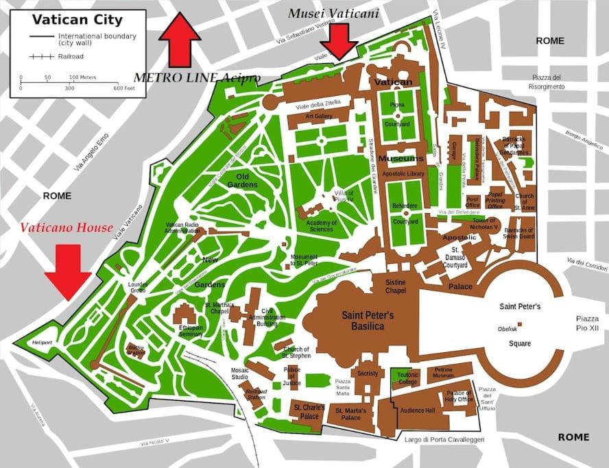 Vatican House Entire With 2 Bedrooms & Wi-fi, Just Steps From The Vatican! Rome