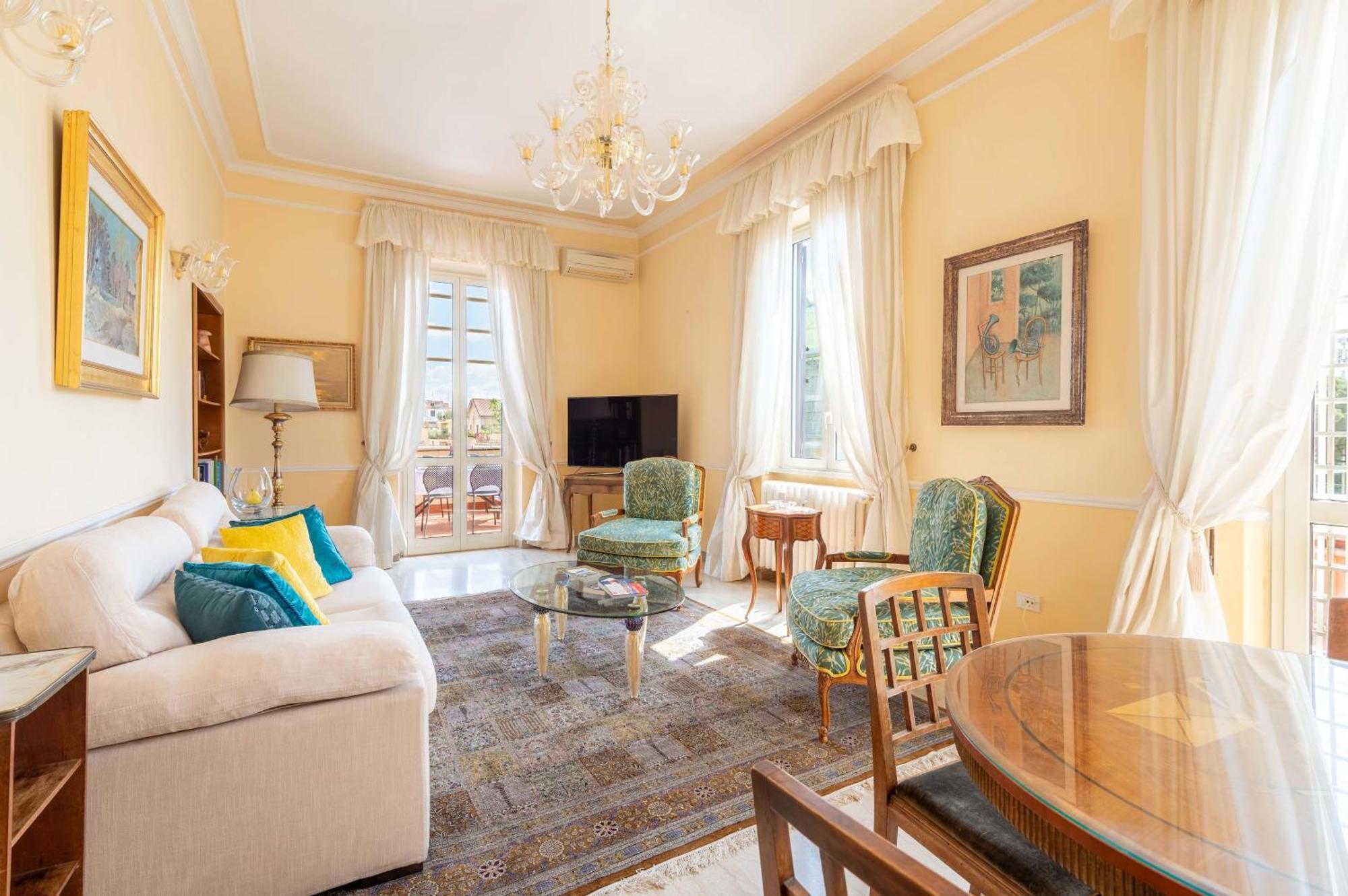 Coppede' Penthouse Apartment Rome