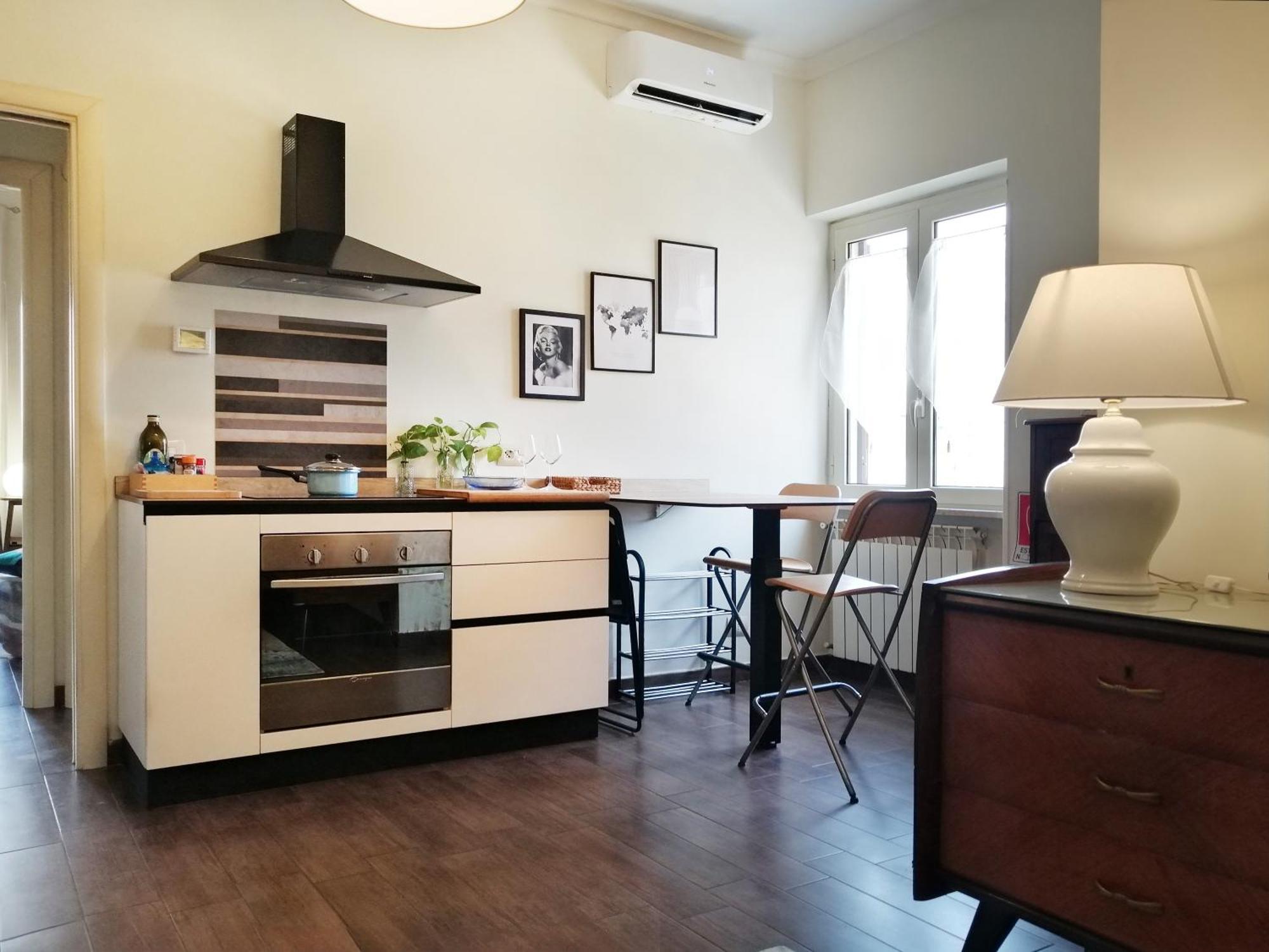 Confortable House With Wonderful Terrace A C E Wi Fi * Roma