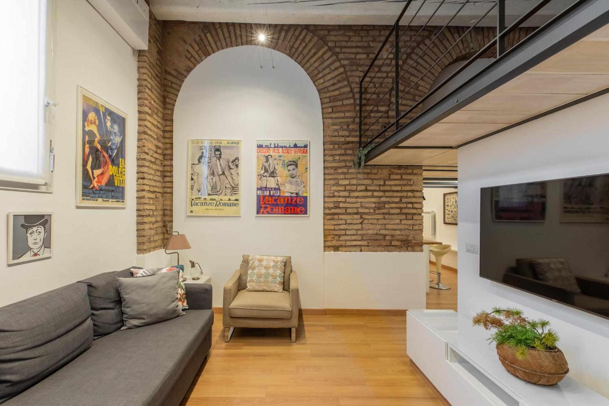 Iflat Cozy & Serene Loft Two Steps From Vatican Apartment