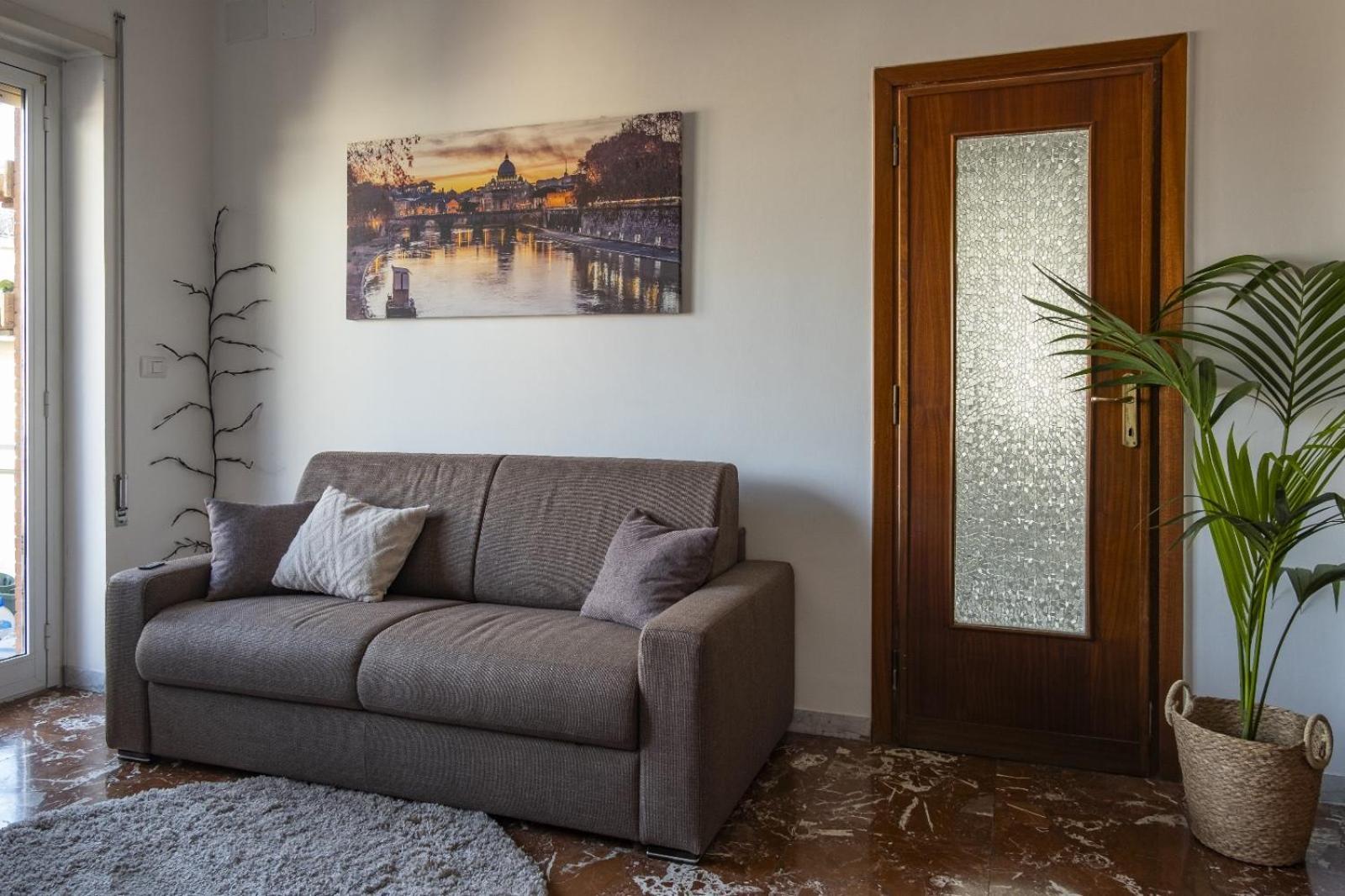 The Flat- Private Parking & Direct Bus To Vatican Appartamento