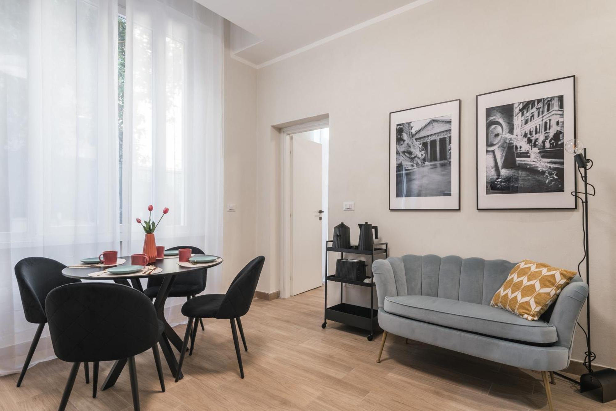 Apartment C2 Class Apartment, 2 Da Letto Con Giardino In Zona Via Veneto Distante 15 Minuti A Piedi Da Fontana Di Trevi