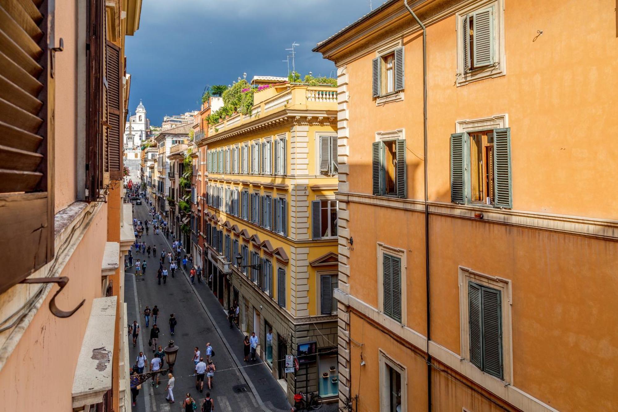 The At The Spanish Steps Rome