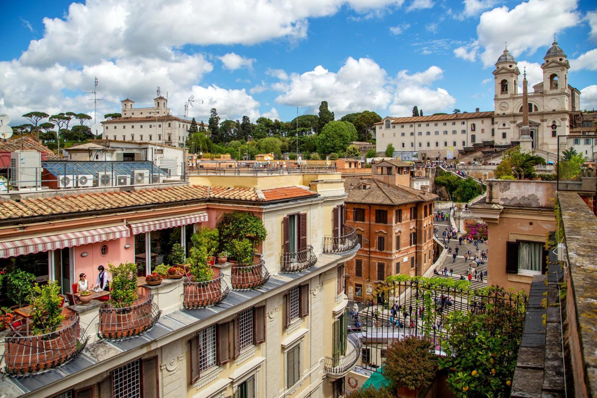The At The Spanish Steps