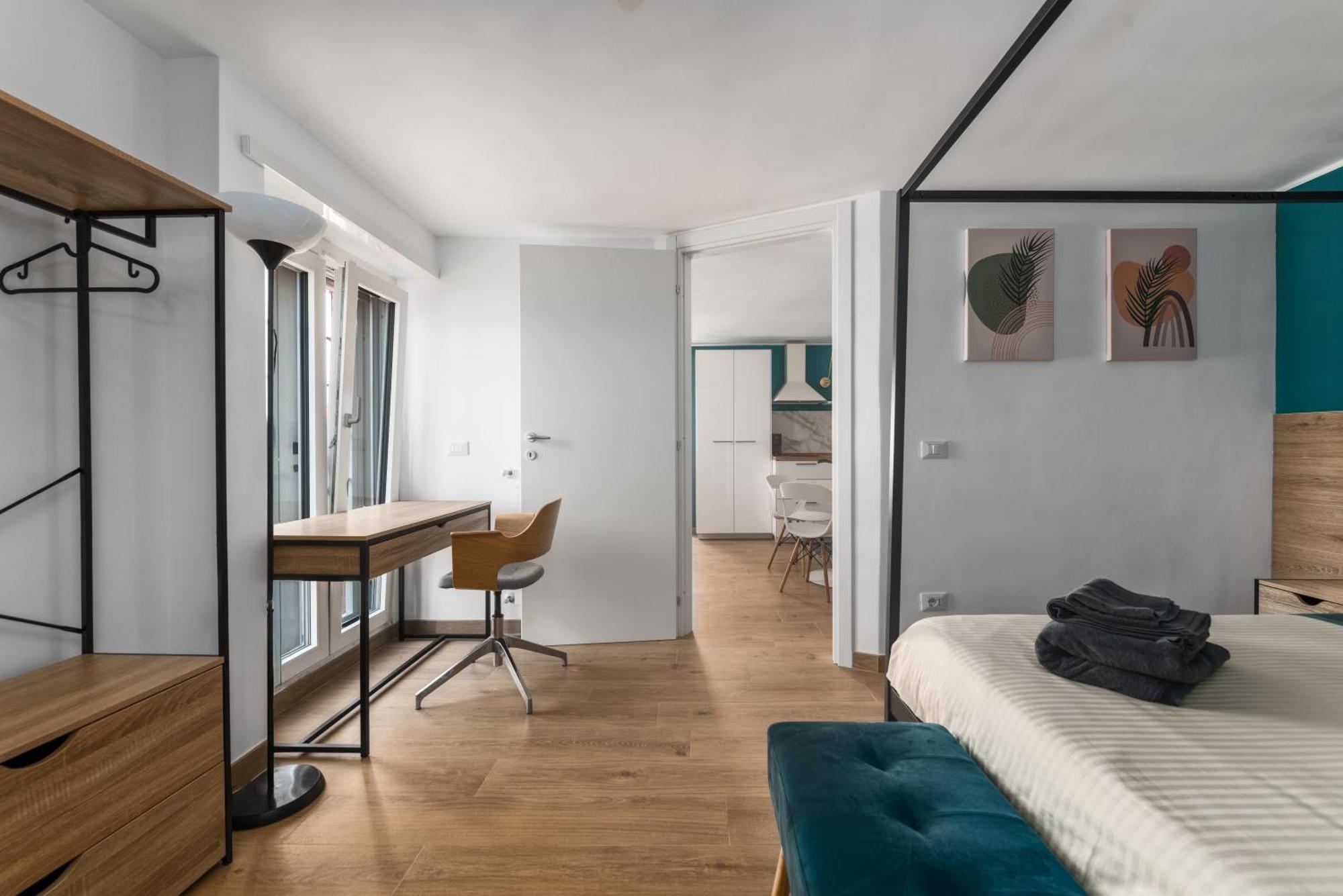 Apartment Stazione Tiburtina Superattico Con Terrazza *