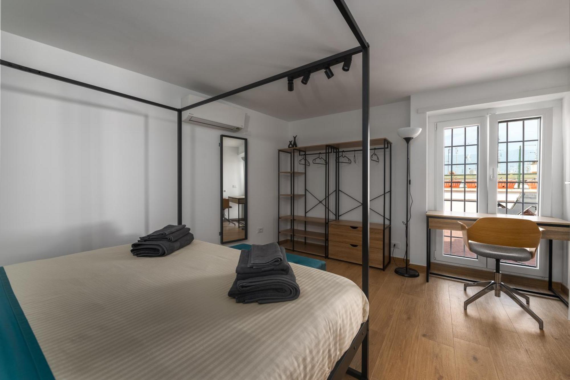 Apartment Stazione Tiburtina Superattico Con Terrazza