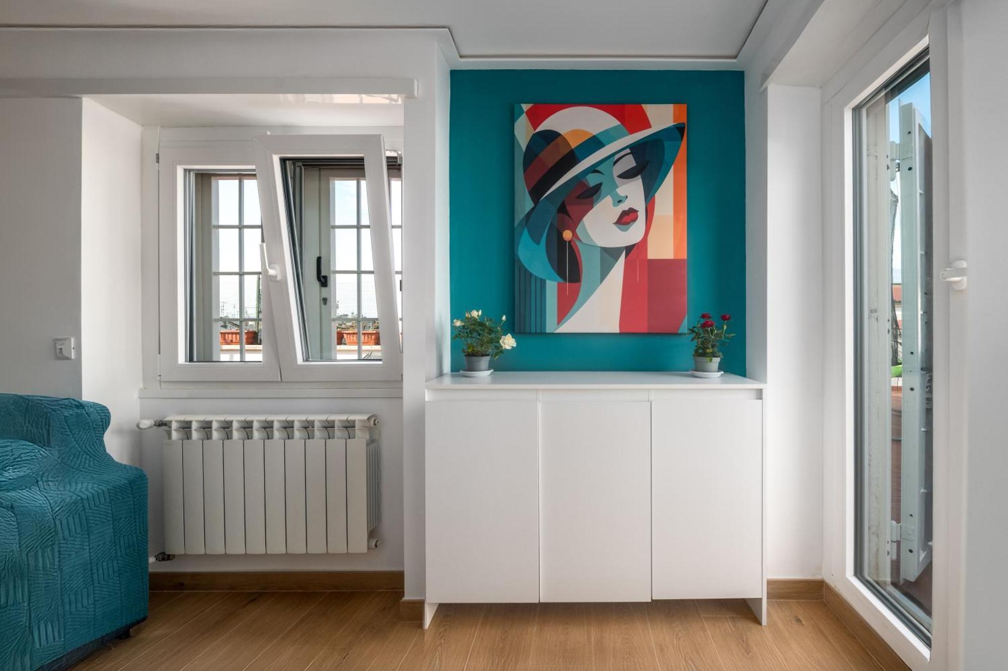Apartment Stazione Tiburtina Superattico Con Terrazza Rome