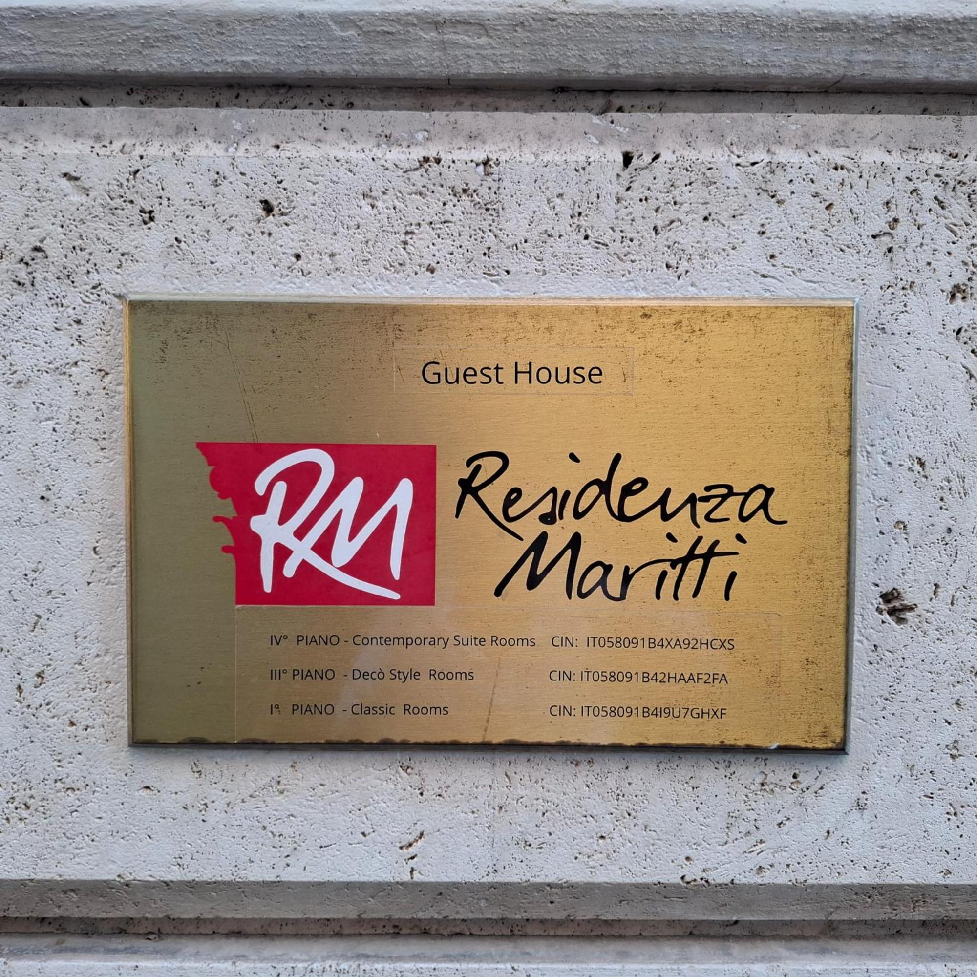 Residenza Maritti Contemporarysuite Roma