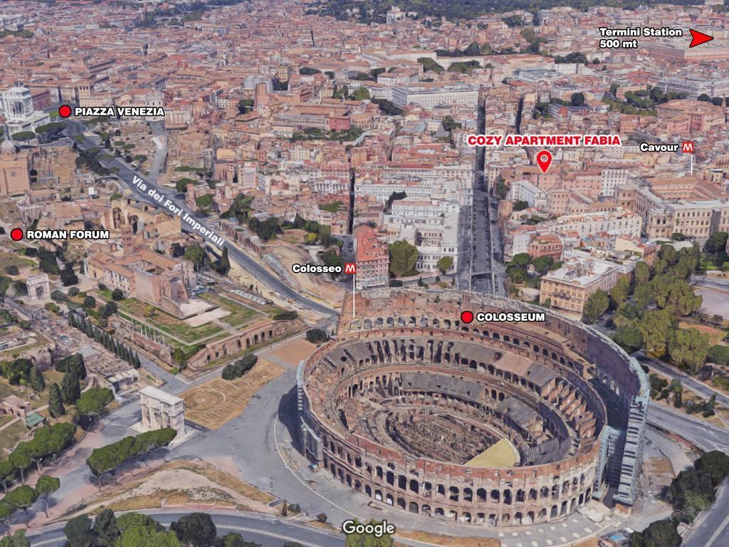 Cozy Fabia 300 Mt From Colosseum Appartamento
