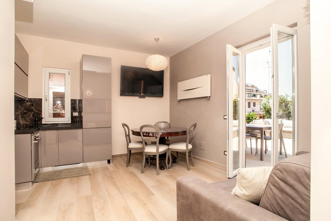 Spanish Steps Design Penthouse With Terrace Appartamento *